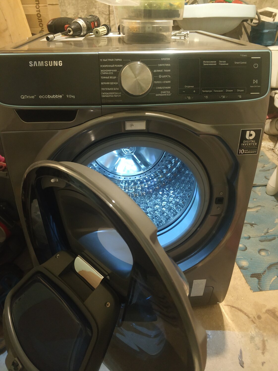 стиральная машина samsung диамонд 6кг, samsung, бытовая техника, samsung wf1590nfu, стиральная машина