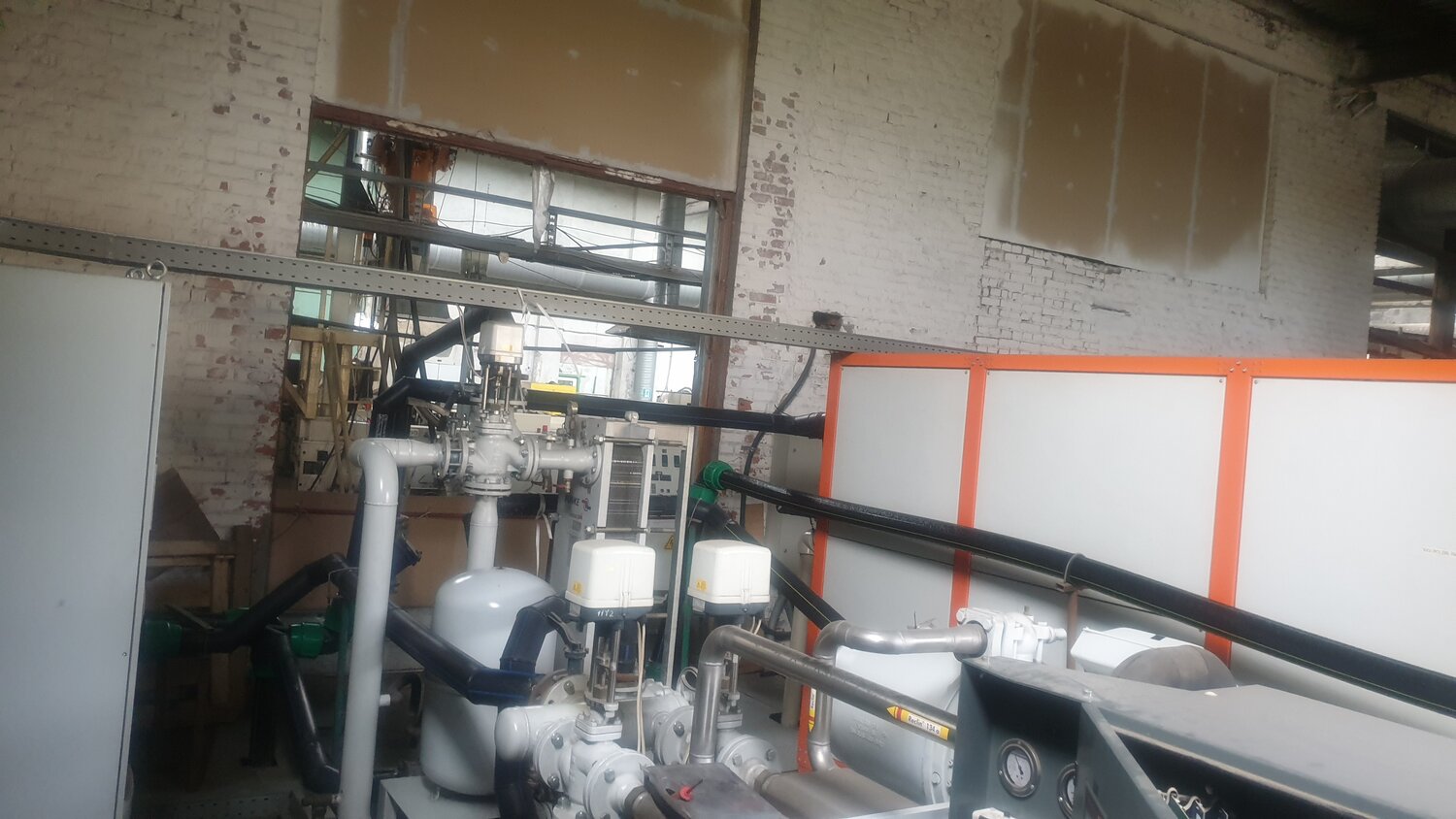 оборудование, котельная, газовая котельная 550 квт, кореновский молочный комбинат, освещение котельной