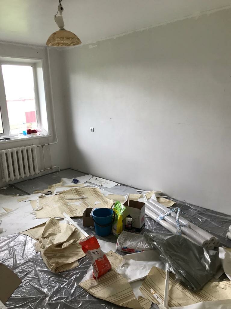 комната, квартира, слом стен в квартире, ремонт дома, ремонт