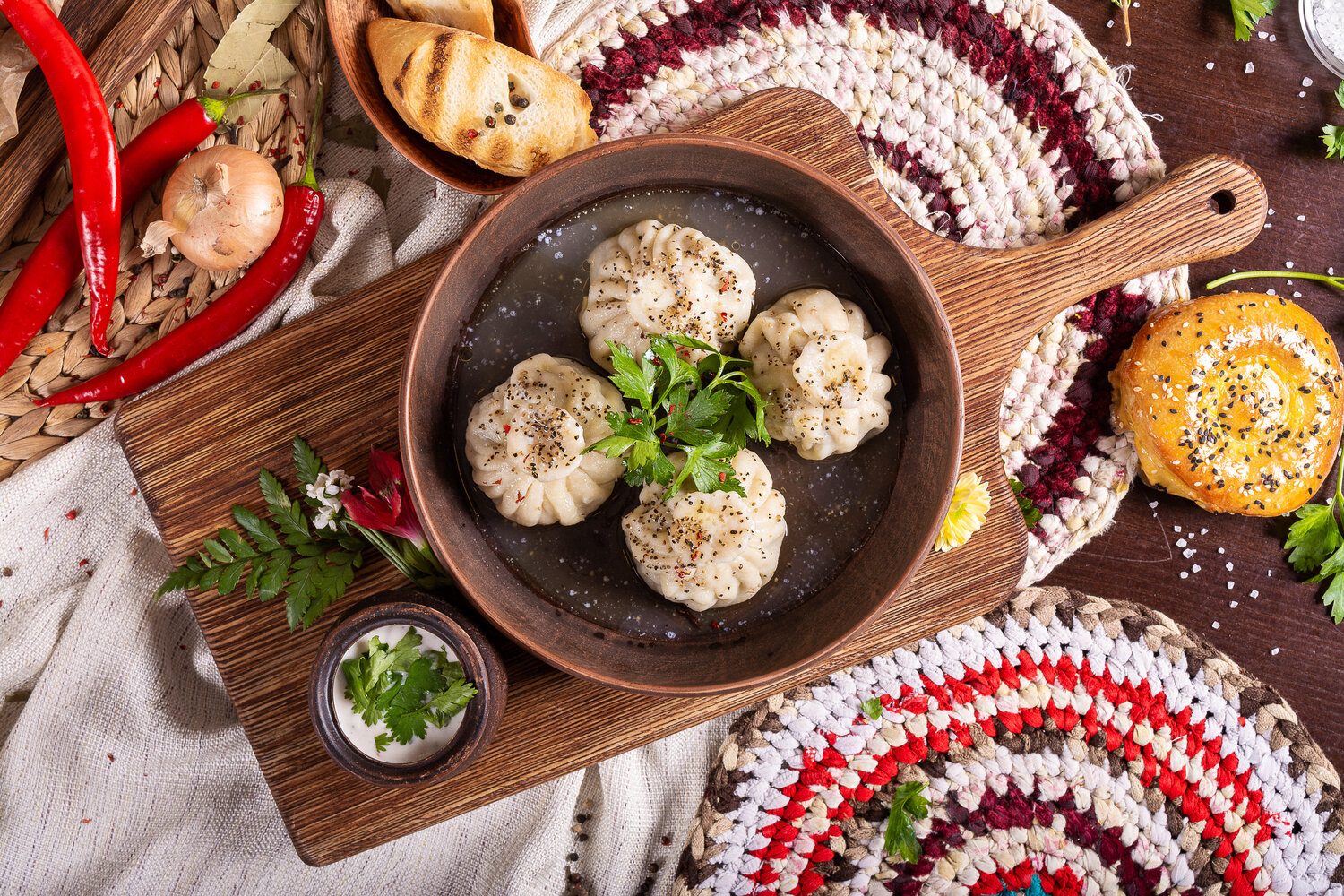 еда, сациви пхали хинкали, русская кухня, закуска, обед