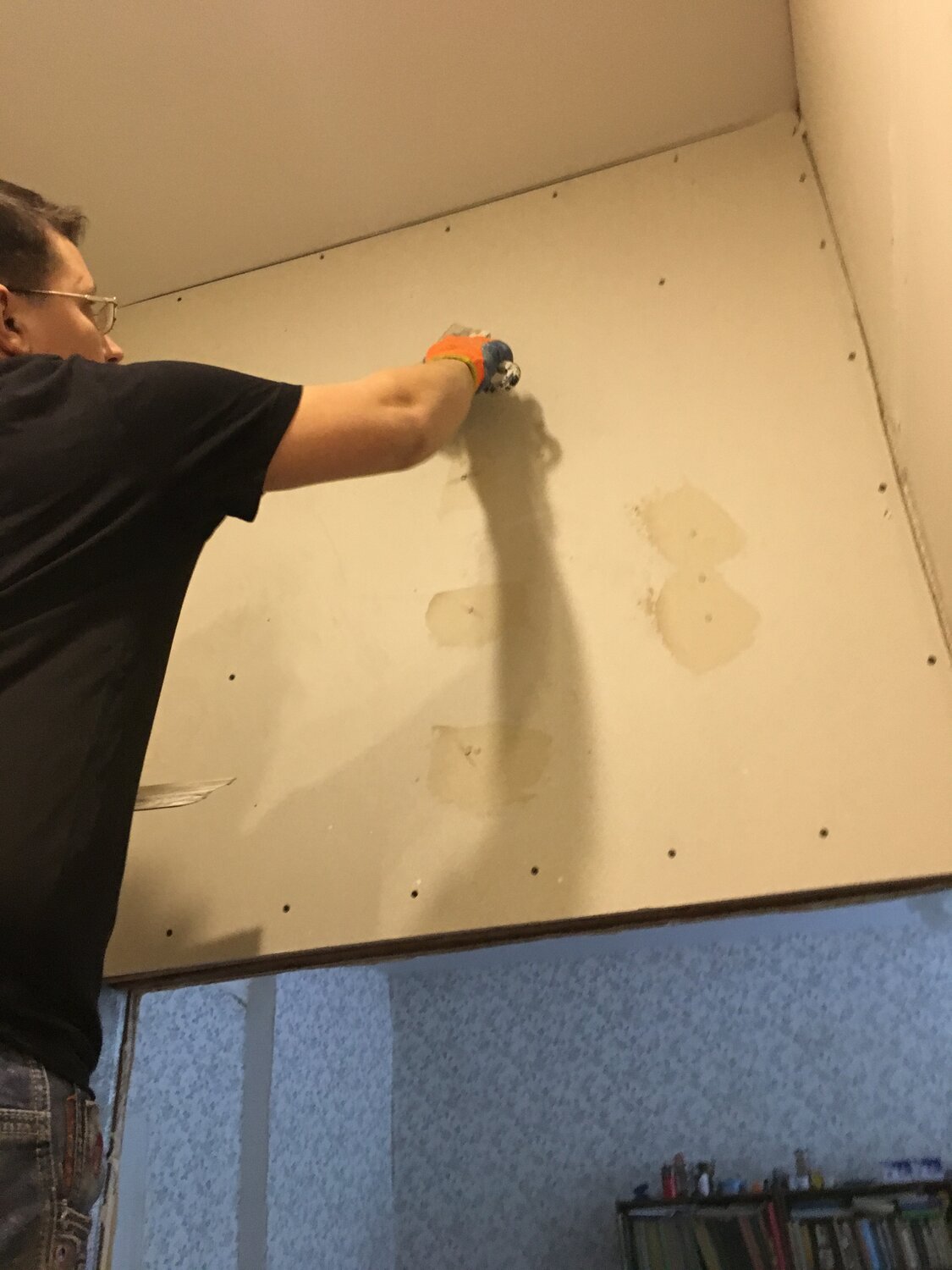 шпаклевка стен, покраска стены гкл без шпатлевки, шпаклёвка, штукатурка маляр, стен