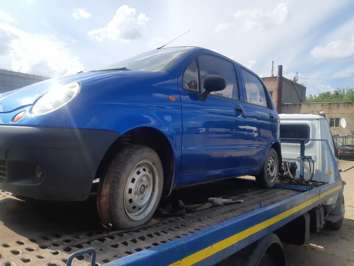 daewoo matiz, дэу матиз 2011г, матиз на эвакуаторе, автомобиль, авто