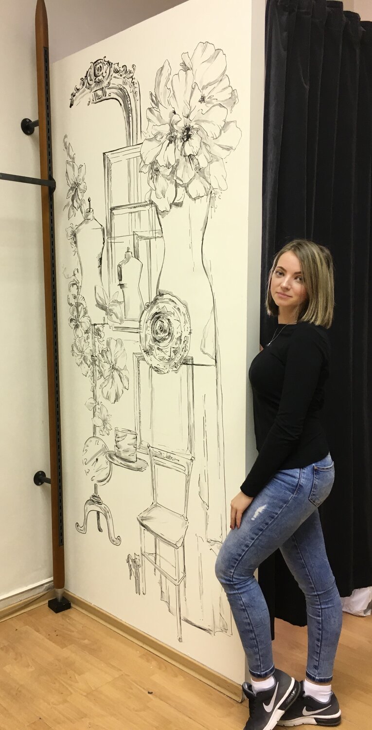 картина, ольга попова художник, art, искусство рисунка, екатерина лысенко москва