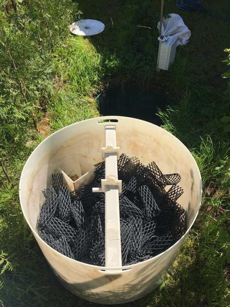 консервация септика евролос био 3 на зиму, септик, слив для бани на даче, сливная яма для воды из бочек 200 литров, евролос био подготовка к зиме