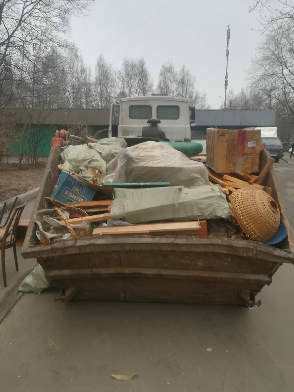 ооо чистый город вывоз мусора, вывоз строительного мусора, вывоз мусора контейнером, вывоз мусора рязань, ладья для строительного мусора