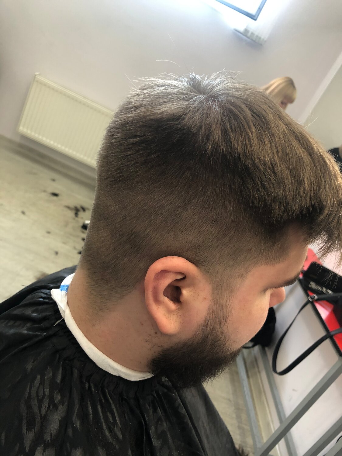 стрижка, стрижки барбер полубокс, мужчина, fade haircut, haircut