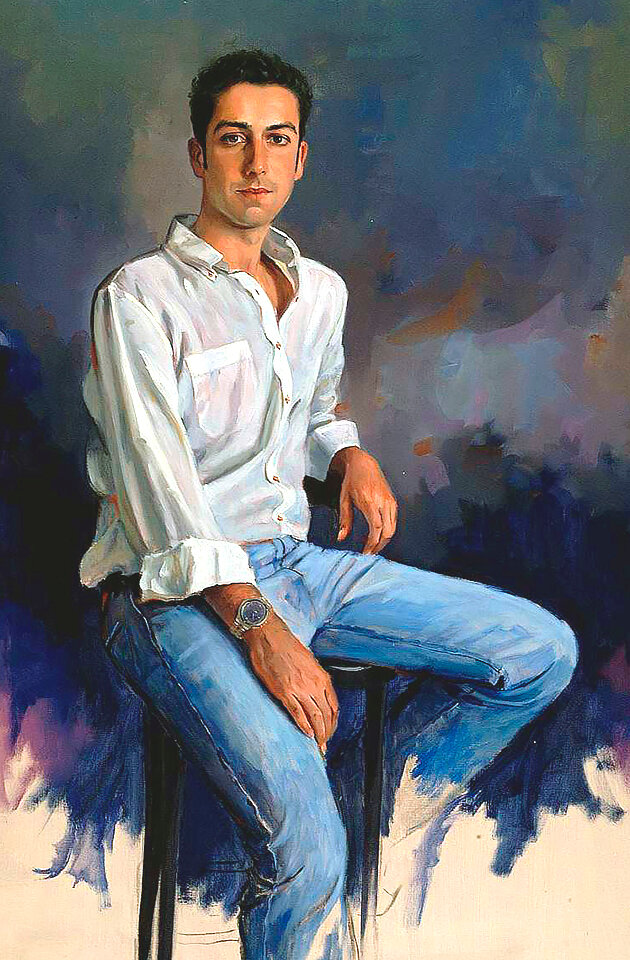 Картина человека в полный рост