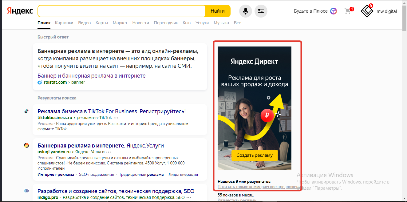 скриншот с текстом, текст, яндекс.директ, контекстная реклама, контекстная реклама яндекс директ