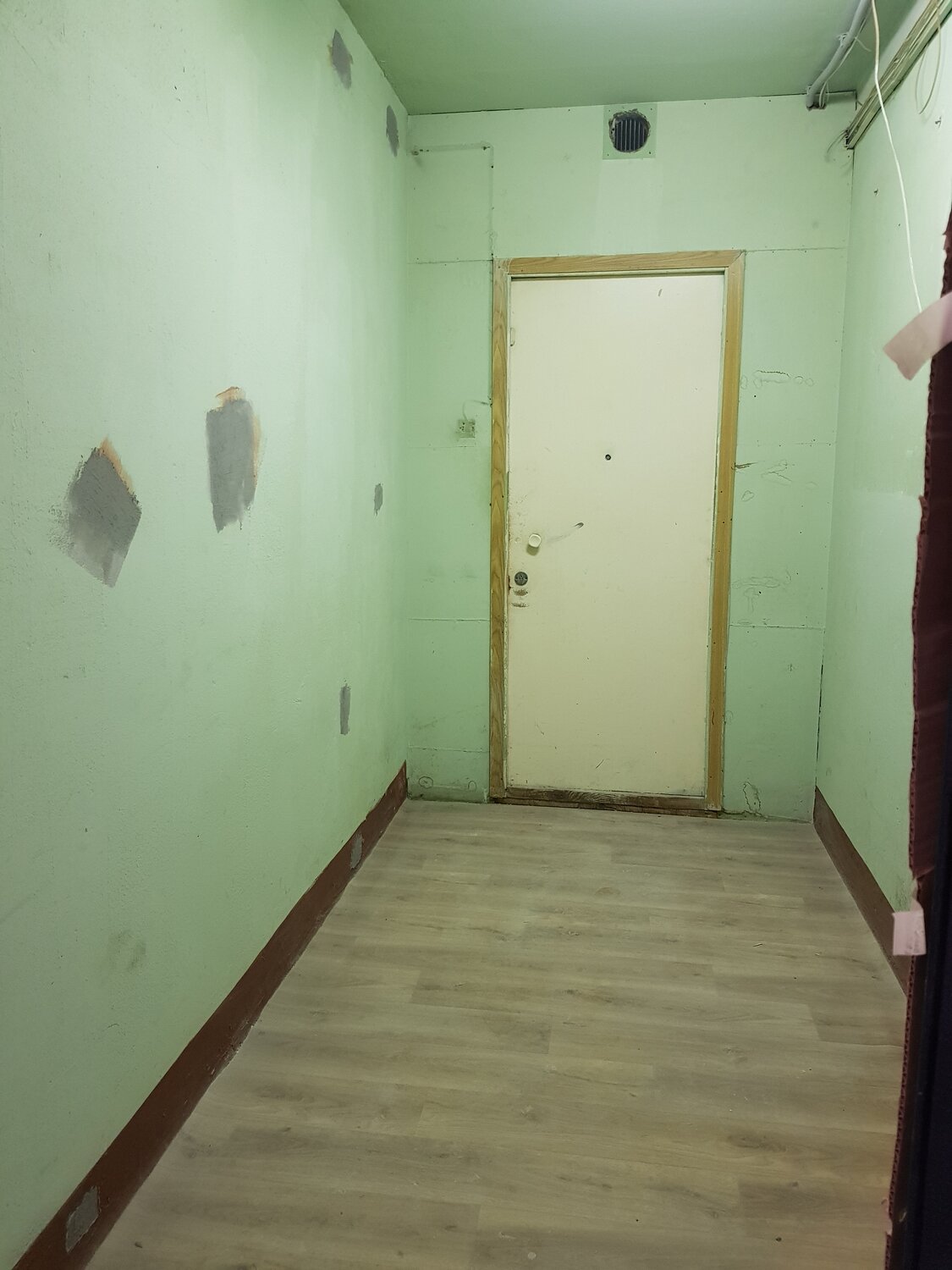квартира, комната, помещение, прихожая в хрущевке без ремонта, жилья