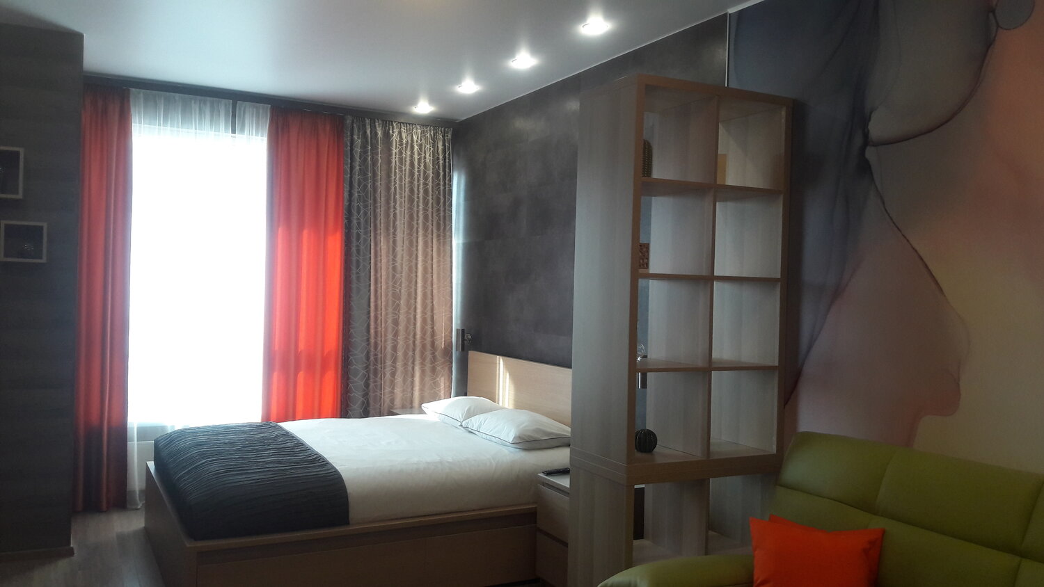 квартира, комната, дизайн спальни, новокузнецк гостиница 7 rooms, спальни