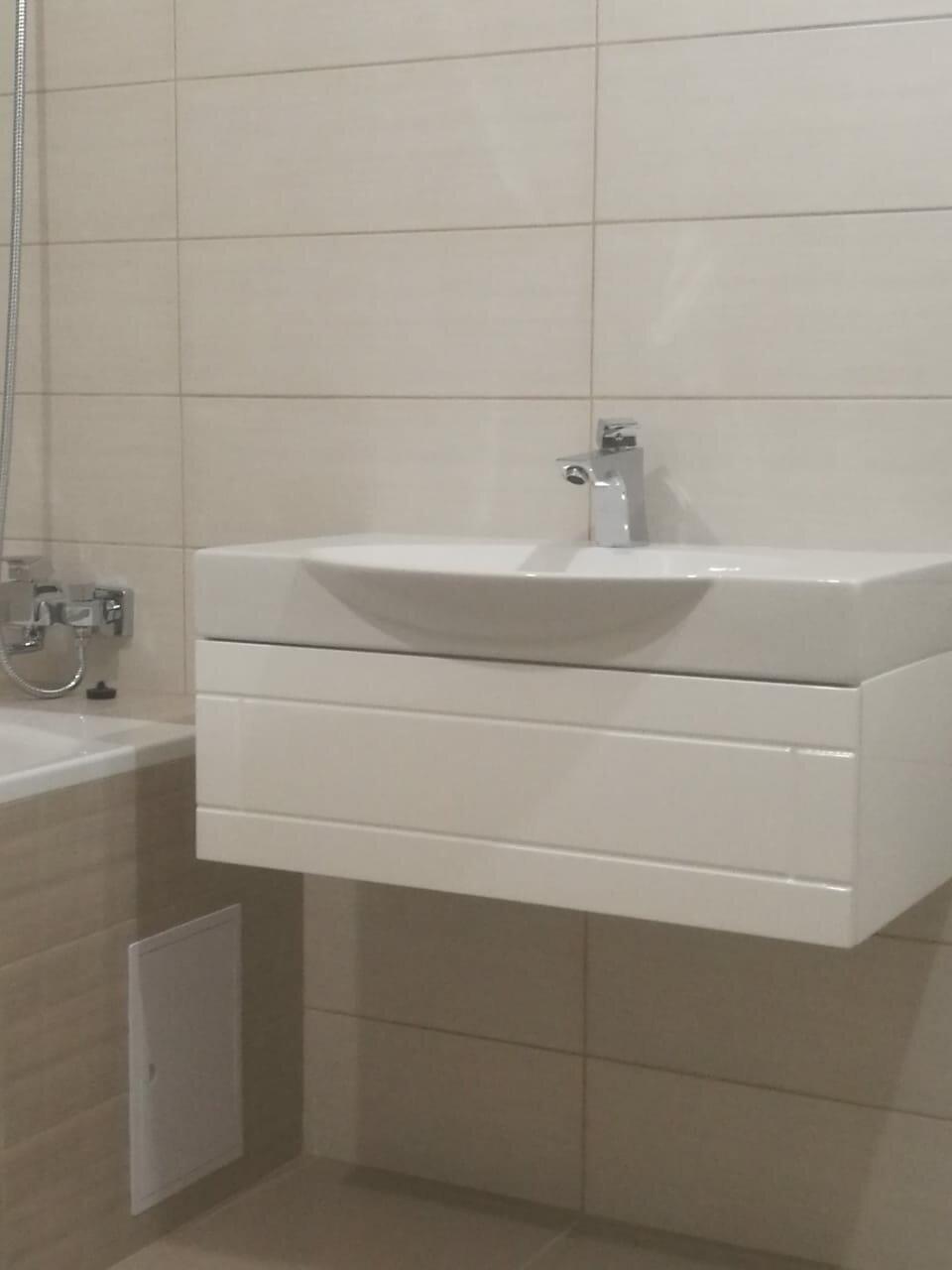 раковина 80.5 см keuco royal universe 32761318003, тумба с раковиной sanvit кубэ-2, раковина 100.5 см keuco royal universe 32771311000, ванная комната, тумба под умывальник
