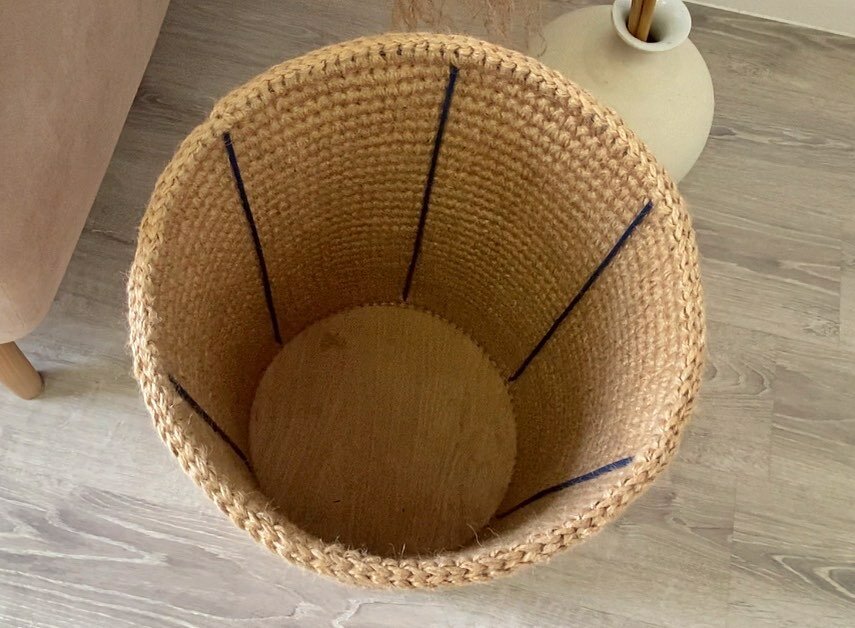 круглая корзина из джута, корзина из джута икеа, корзина из джута, джутовая корзинка zara, интерьерные корзины из джута