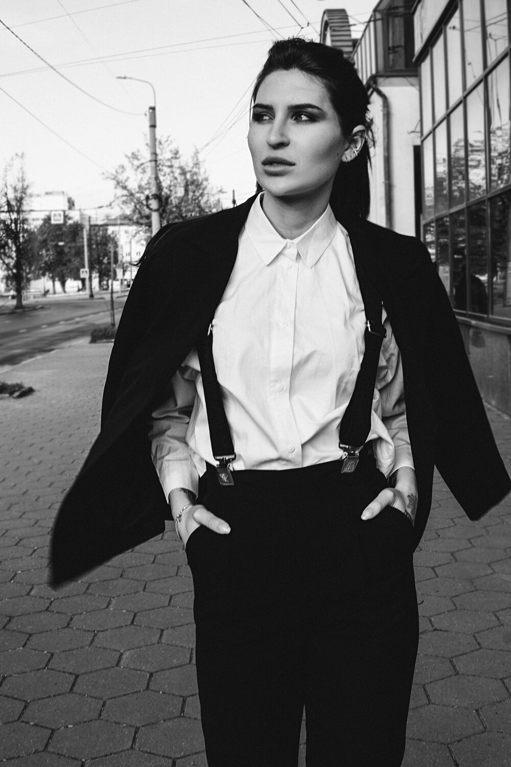 женщина, девушка, женская мода, фотосессия, модный показ