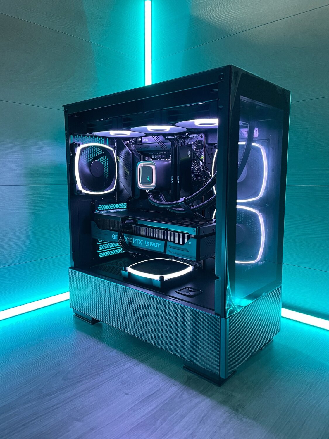 nzxt h510 elite, мощный пк, мощный компьютер, топовый пк, компьютер пк