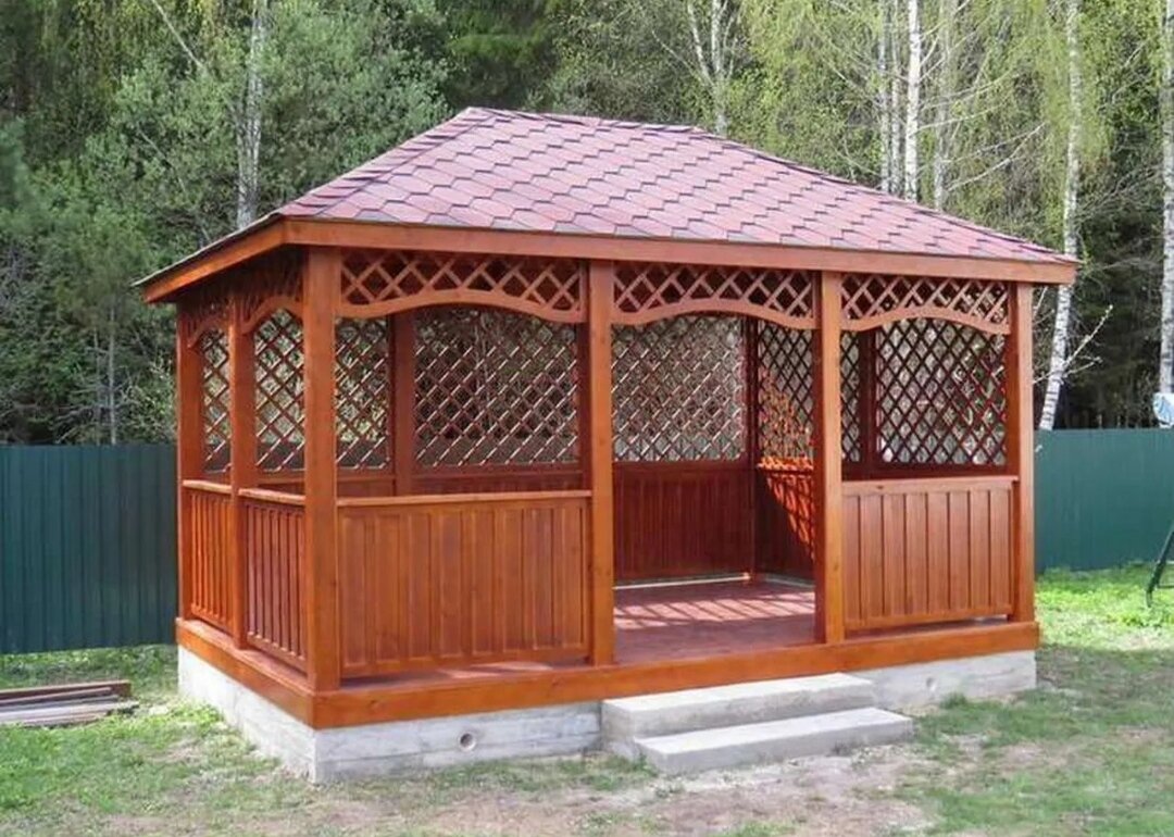 дачные беседки, деревянная беседка, беседка, беседки садовые, прямоугольная беседка для дачи