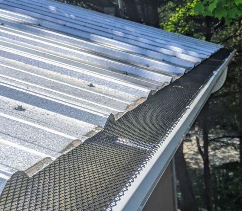 gutter guard, gutter protect сетка, gutter gutter, metal roof, gutter protection