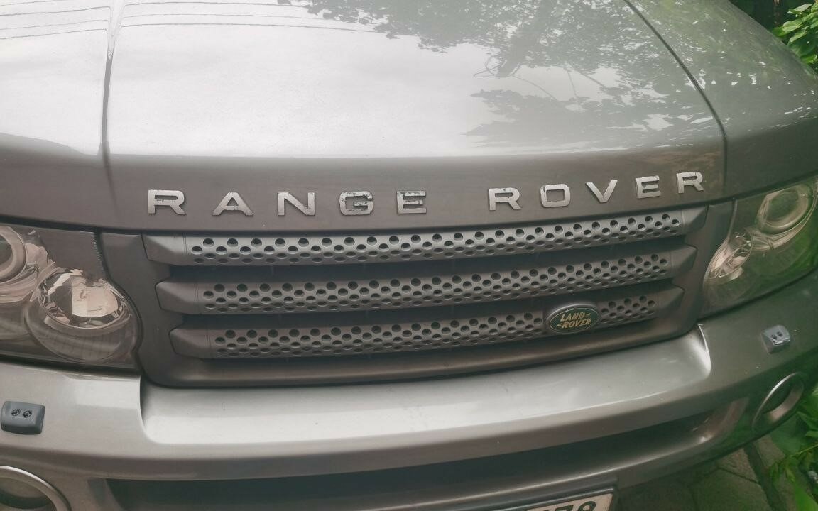 решетка рендж ровер спорт, решетка радиатора land rover range rover sport, land rover range rover sport, range rover sport 1, land rover range rover sport 2005 2009