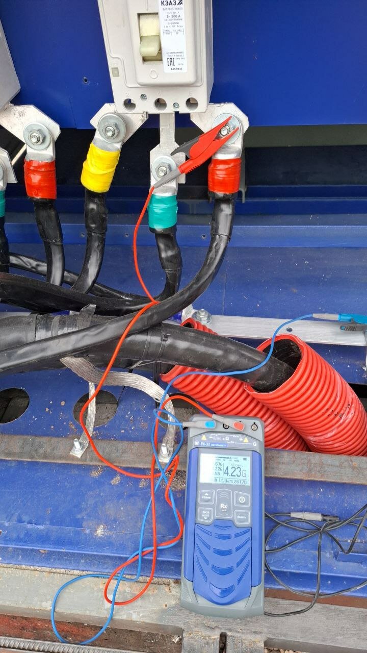 измерение сопротивления изоляции, измерения сопротивления изоляции электропроводок, измерение сопротивления изоляции кабелей, замер сопротивления изоляции, измерение сопротивления изоляции мегаомметром кабельных линий