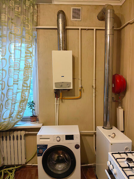 стиральная машина беко, газовый котел в квартире, стиральная машина узкая, газовая колонка в квартире, бытовая техника