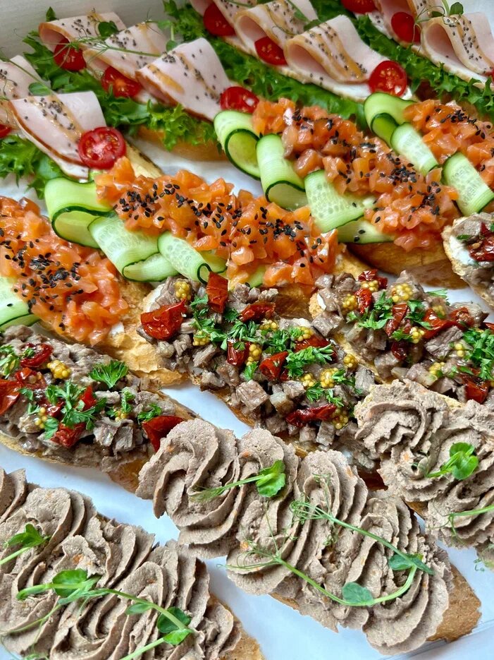 закуски фуршет, вкусная закуска, закуска, фуршетная закуска, мини закуски