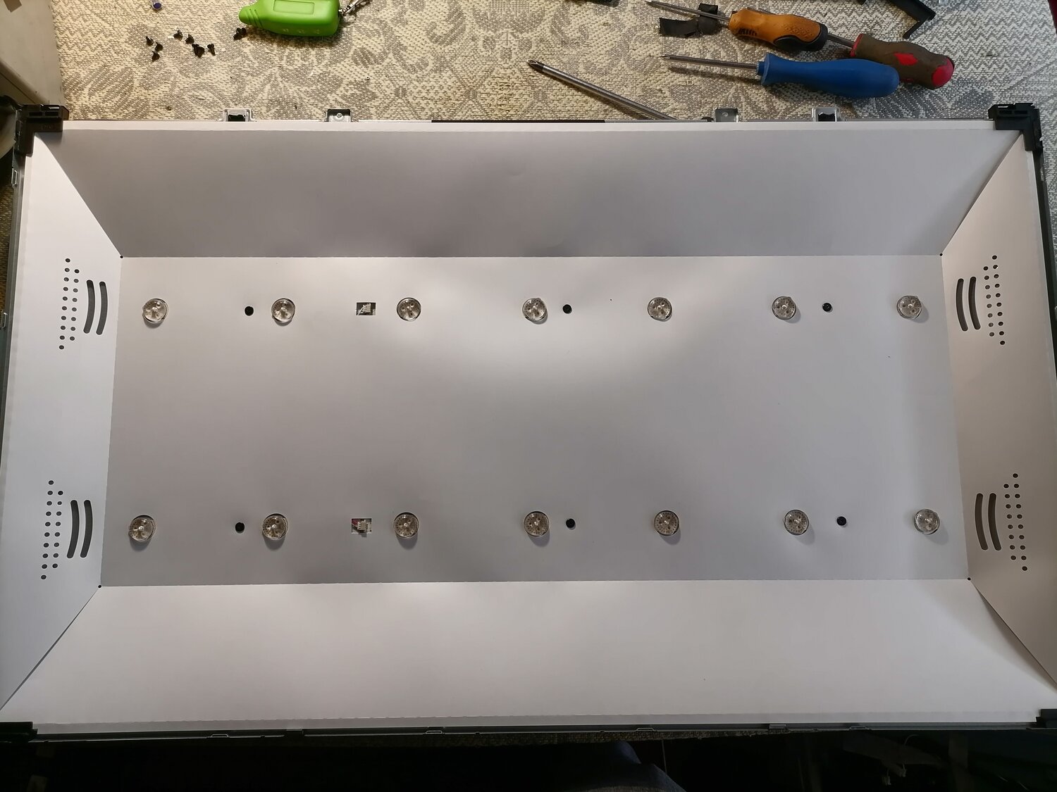 Ремонт подсветки жк телевизора