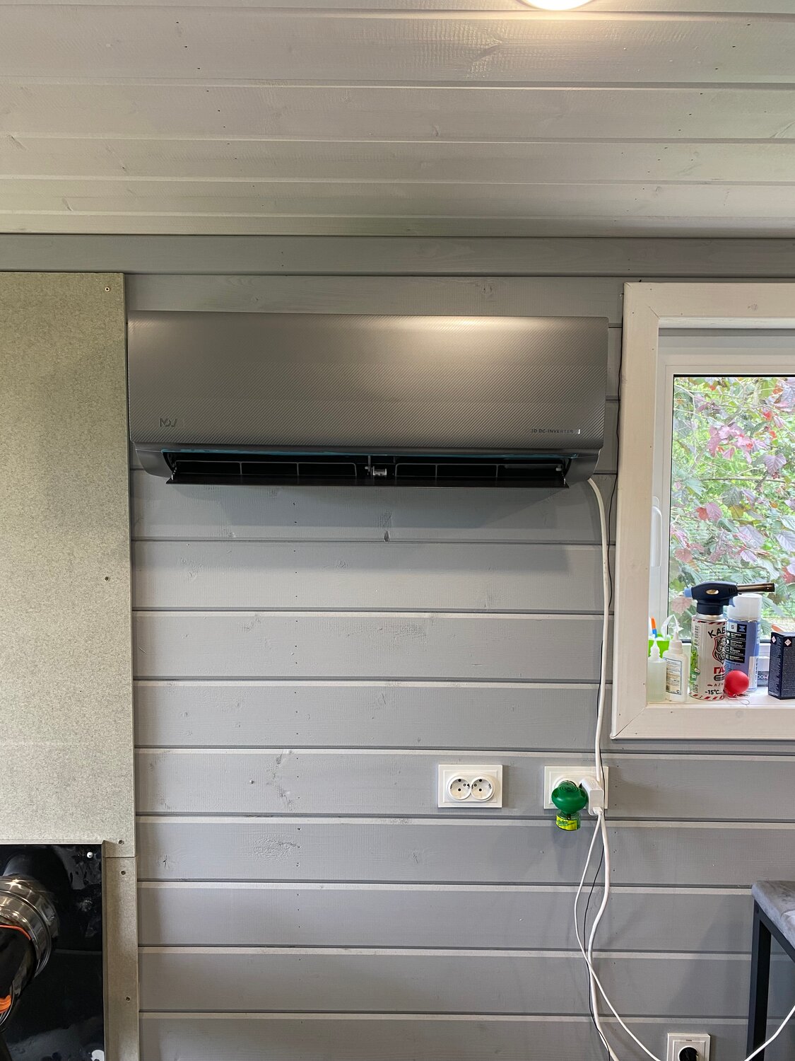 установка кондиционера, кондиционер монтаж, кондиционер, кондиционер сплит, установленный кондиционер