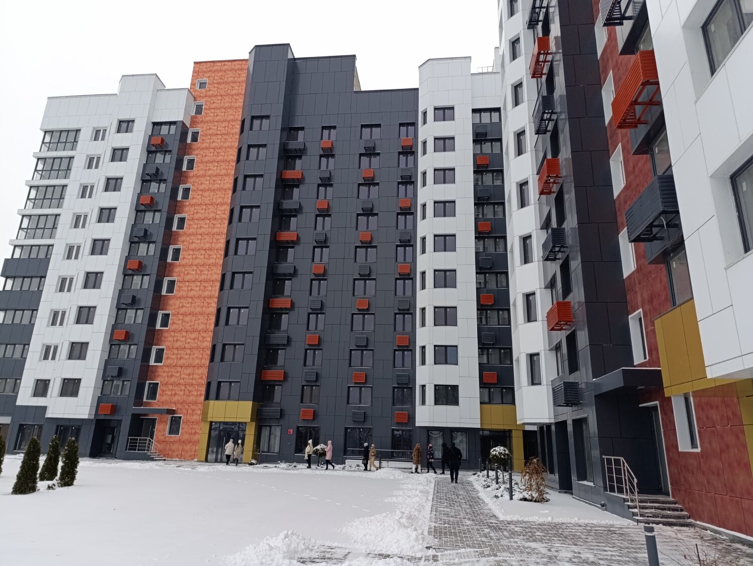 жилой дом, дом, жилой комплекс, кленовые аллеи жк десеновское, комплекс домов