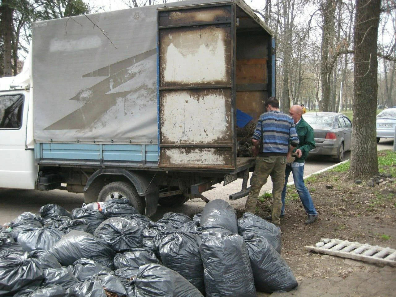 Вывоз мусора газелью