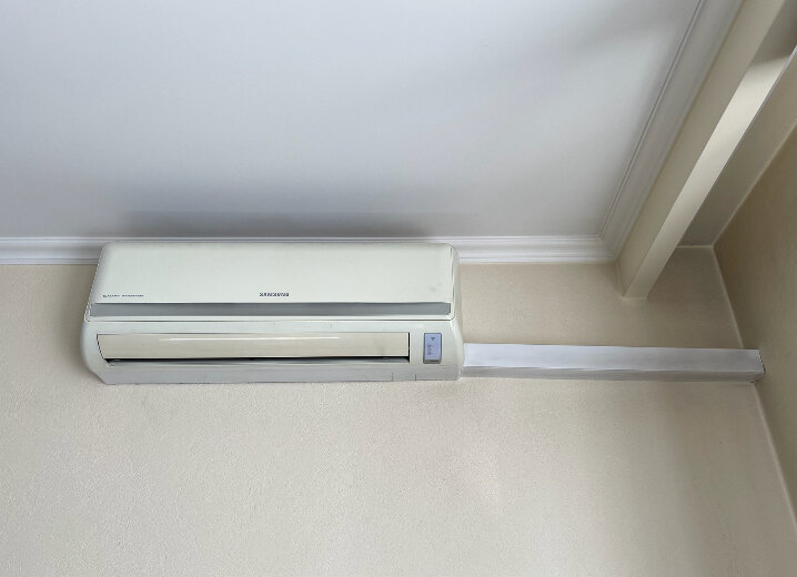 Пайка медной трассы кондиционера