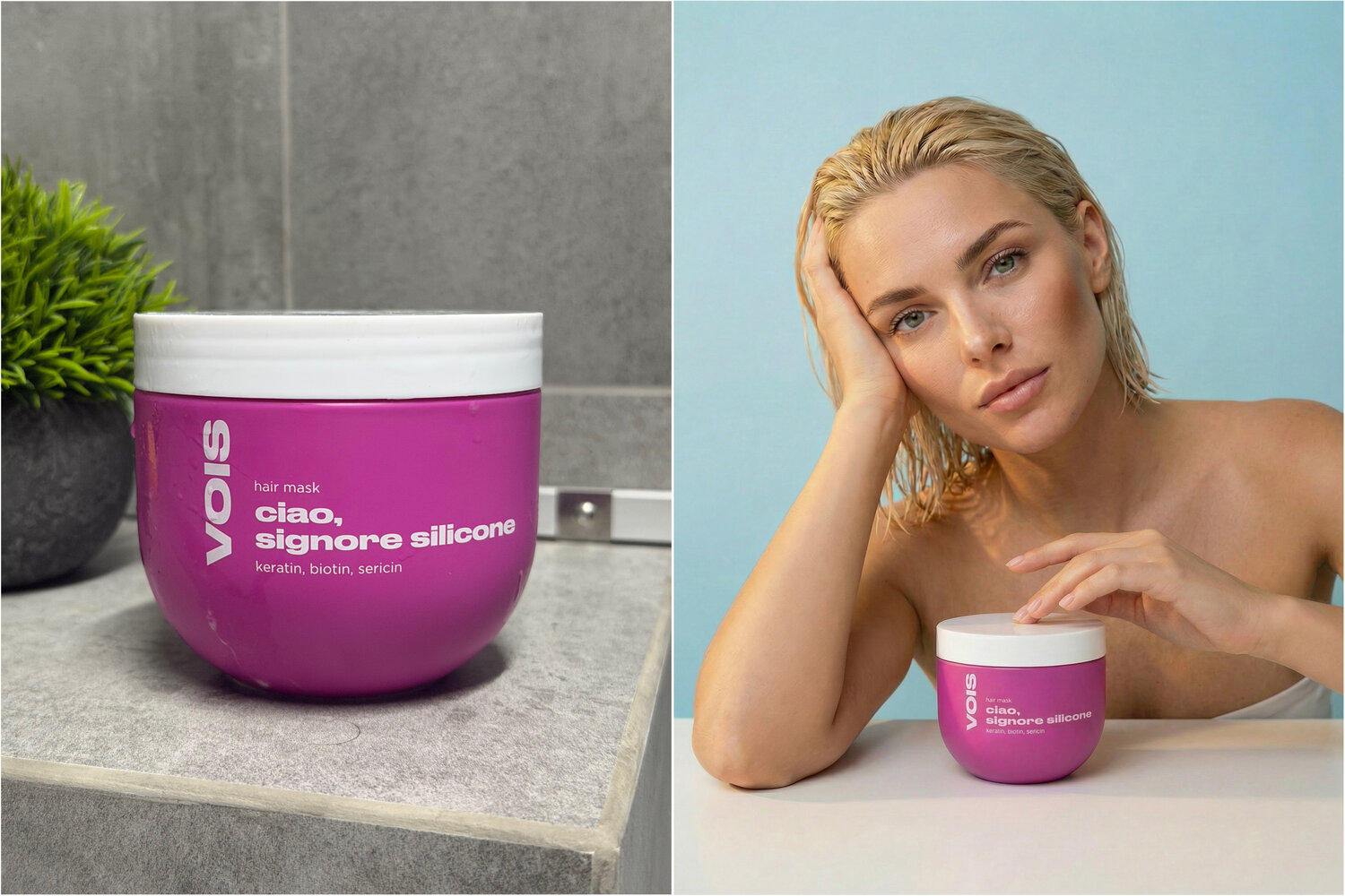 ���������� ������ ���������� vois ciao signore silicone, hair mask keratin biotin sericin, ���������� ������ ����������, ���������������������������������� ���������� ������ ����������, hair mask keratin biotin