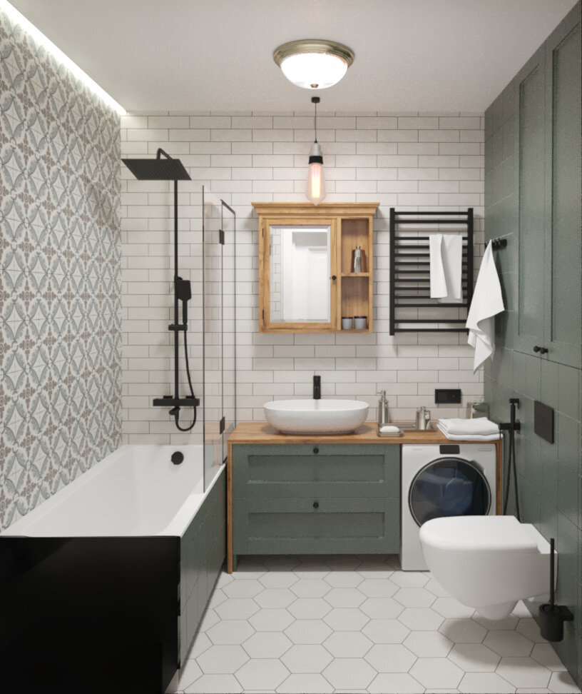 ванна в стиле сканди, дизайн ванной в скандинавском стиле, санузел в скандинавском стиле, скандинавский стиль в интерьере ванной комнаты, ванная в скандинавском стиле