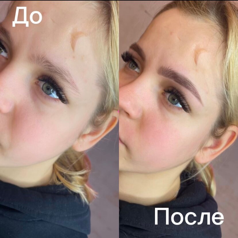 бровей, окрашивание бровей, брови пудровые, оформление бровей, перманент бровей