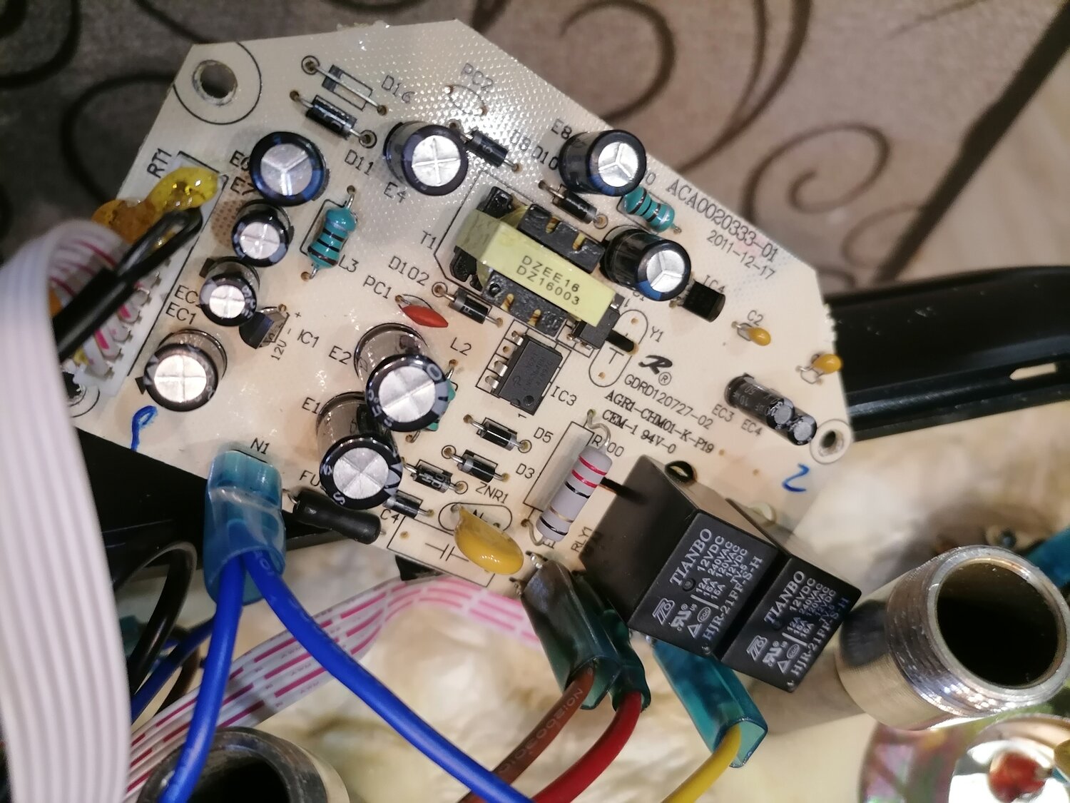 Ремонт электронного блока водонагревателя