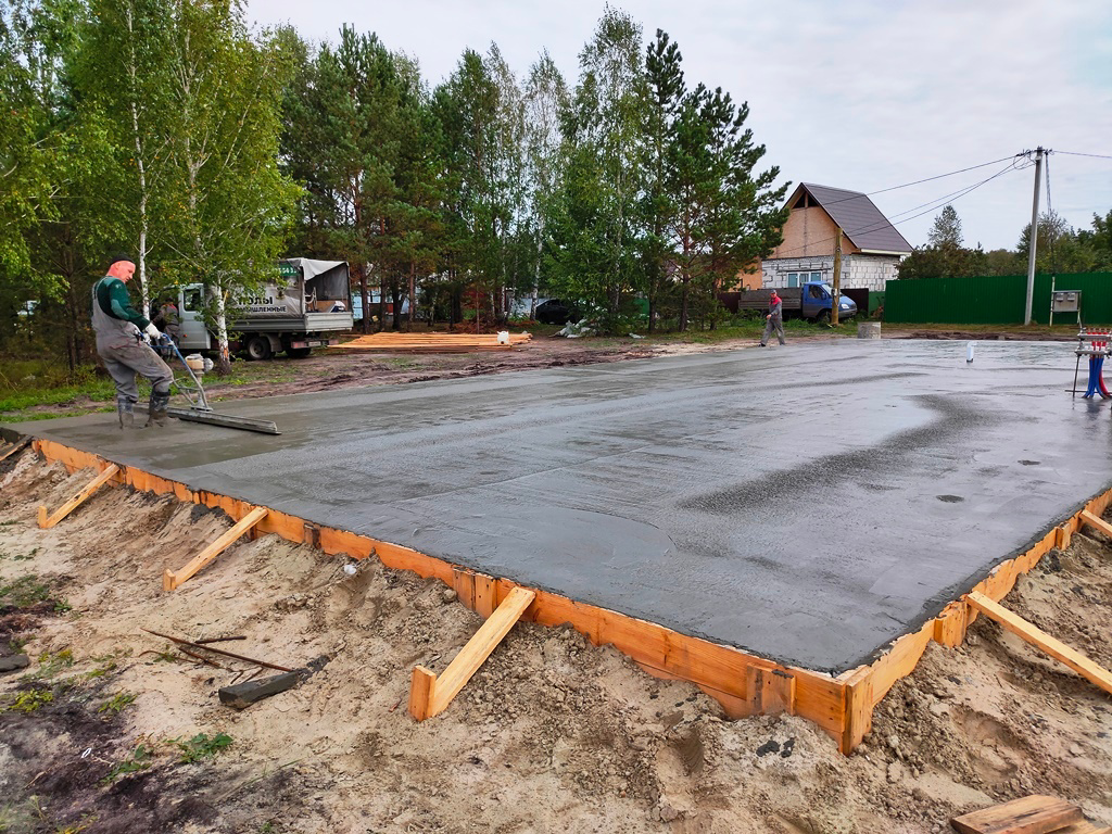 фундамент монолитная плита, фундамент монолитный, фундамент плита, фундамент, заливка фундамента