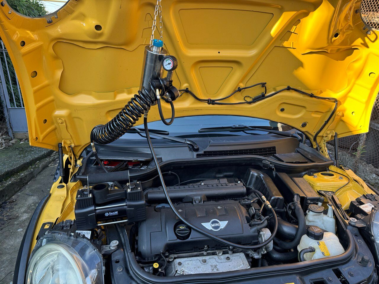 двигатель mini cooper, mini cooper s r56 мотор, авто в, под капот, mini cooper r 56