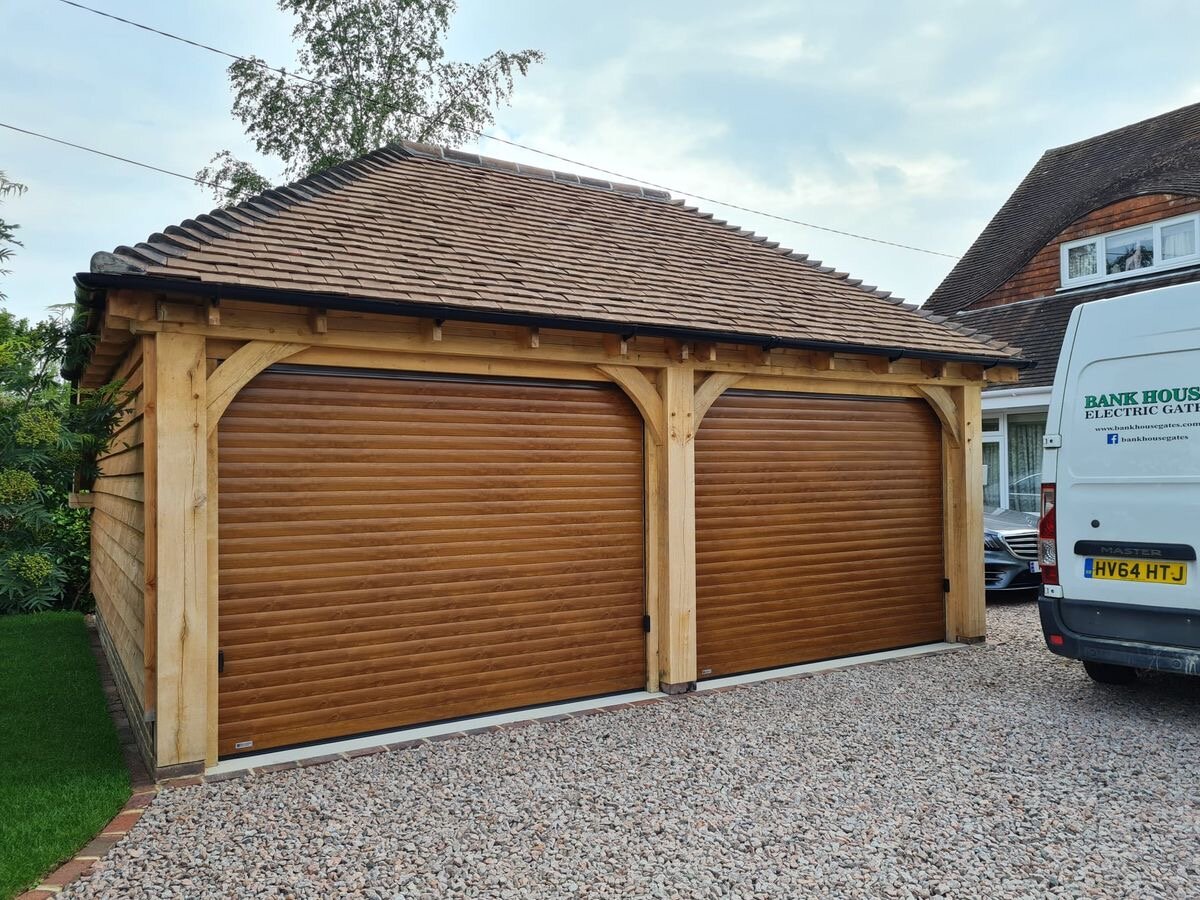 гараж тимбер фрейм, гаражные ворота, гараж своими руками из дерева, деревянный гараж, каркасный гараж из дерева