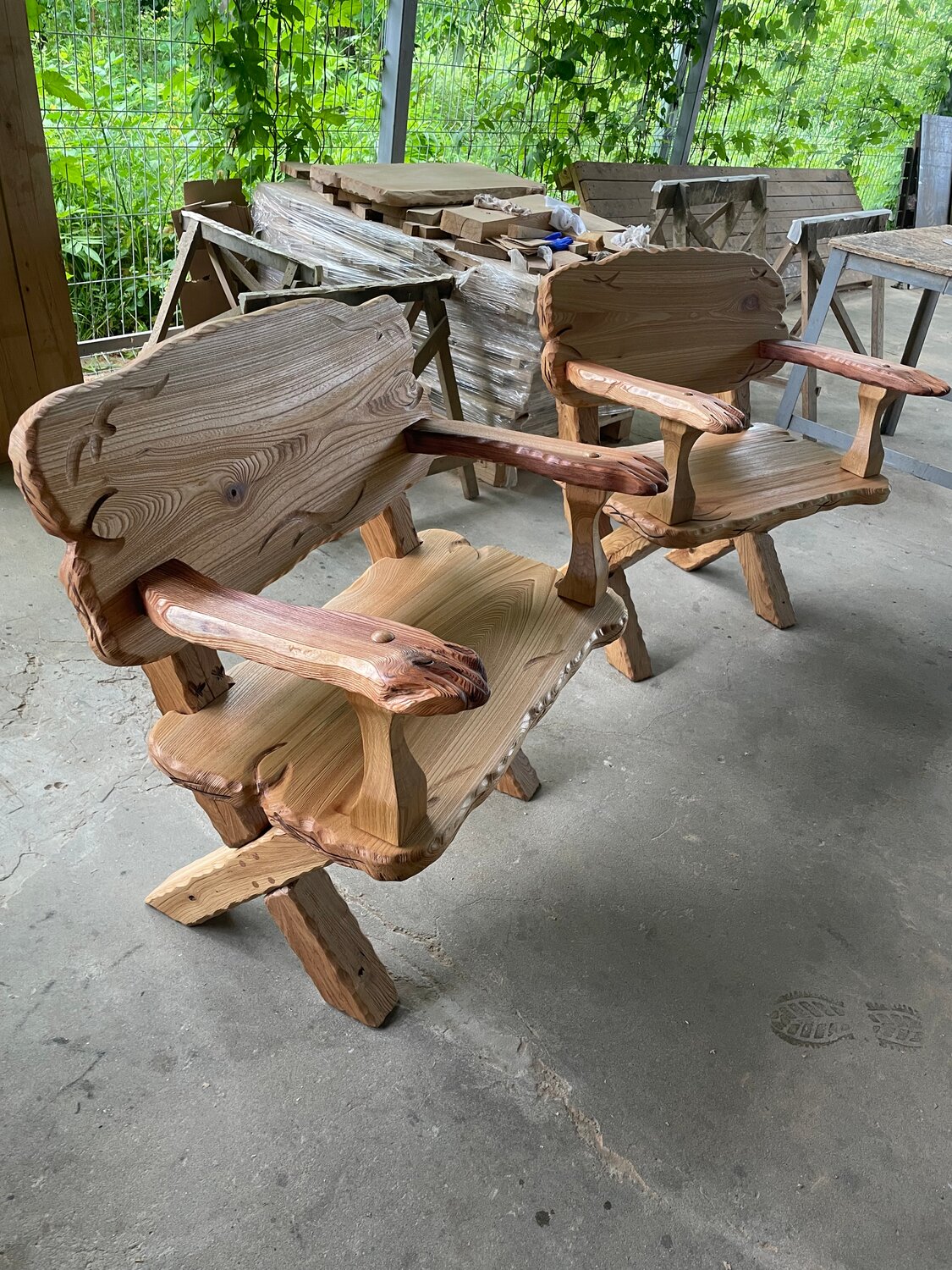 Замена прутьев в плетеном кресле