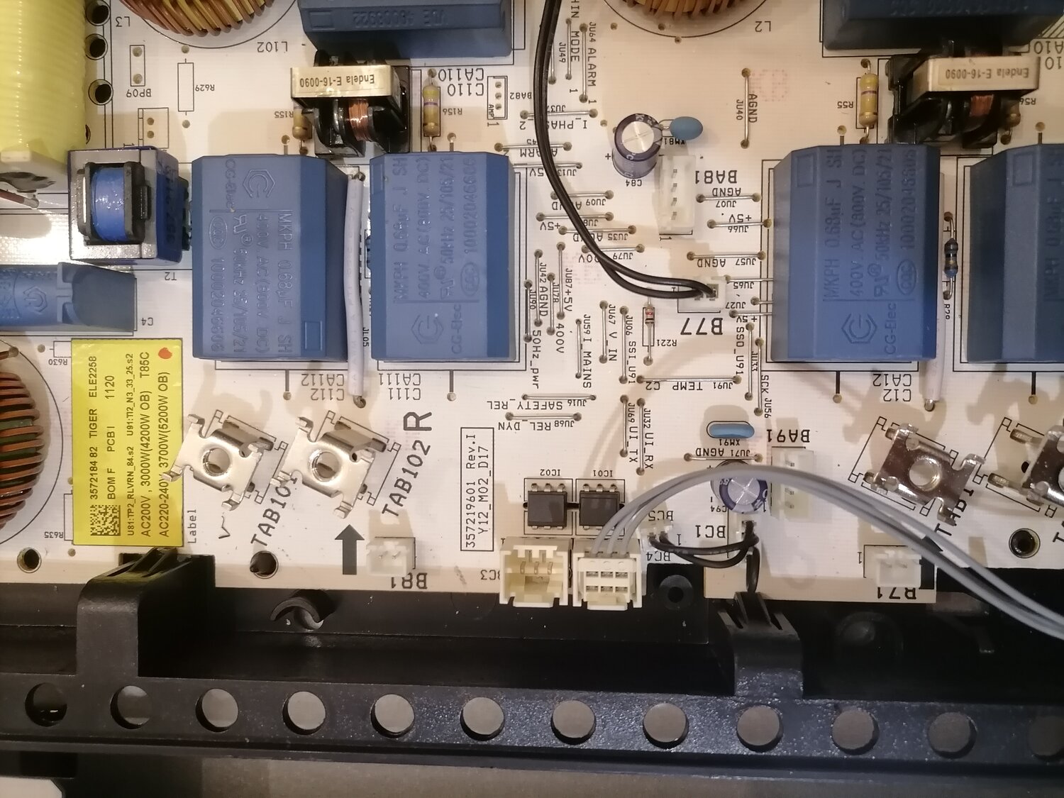 Ремонт варочной панели