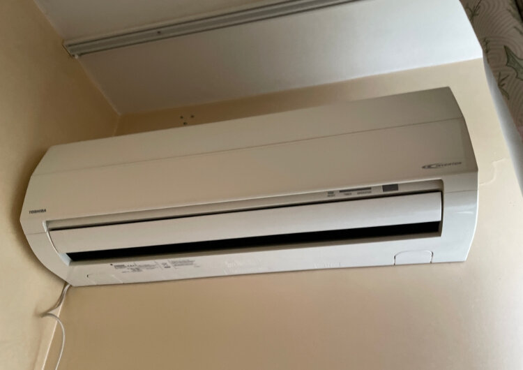 Пайка медной трассы кондиционера