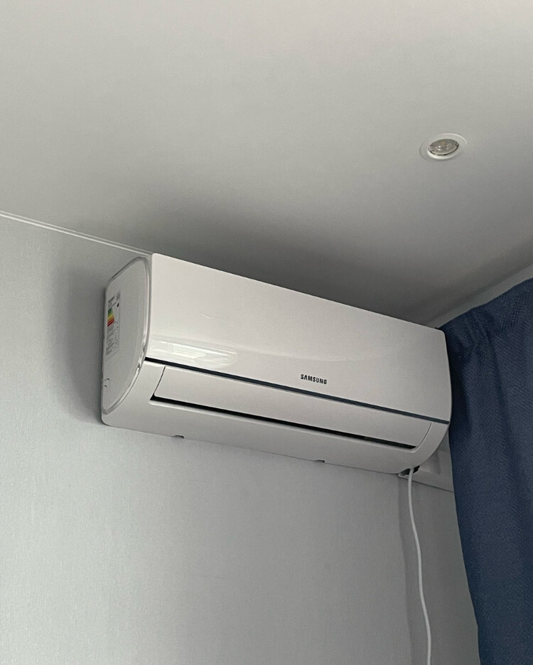 Замена шторок жалюзи кондиционера