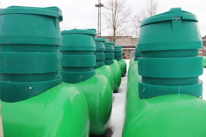 Установка газового резервуара