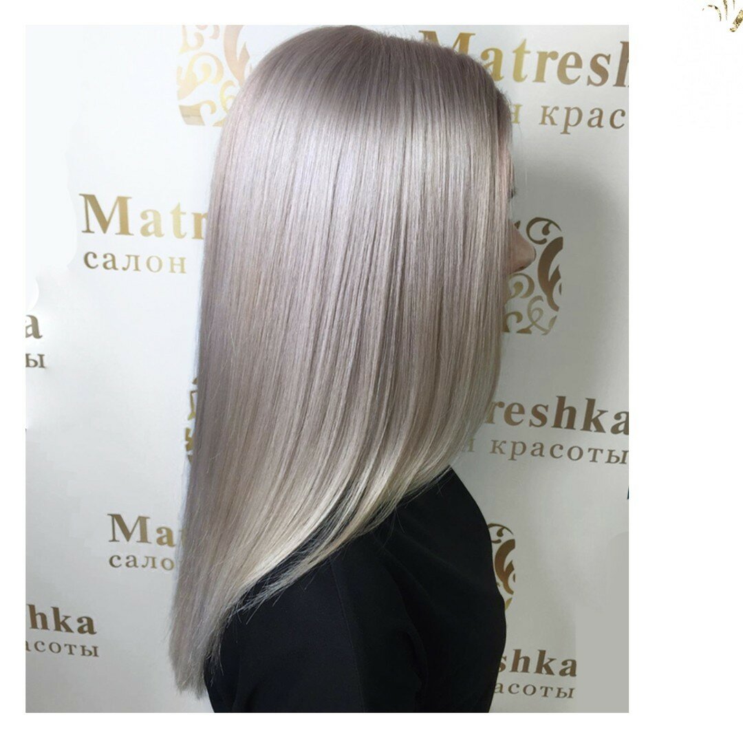 окрашивание волос, блонд, hair, пепельный блондин, тотал блонд