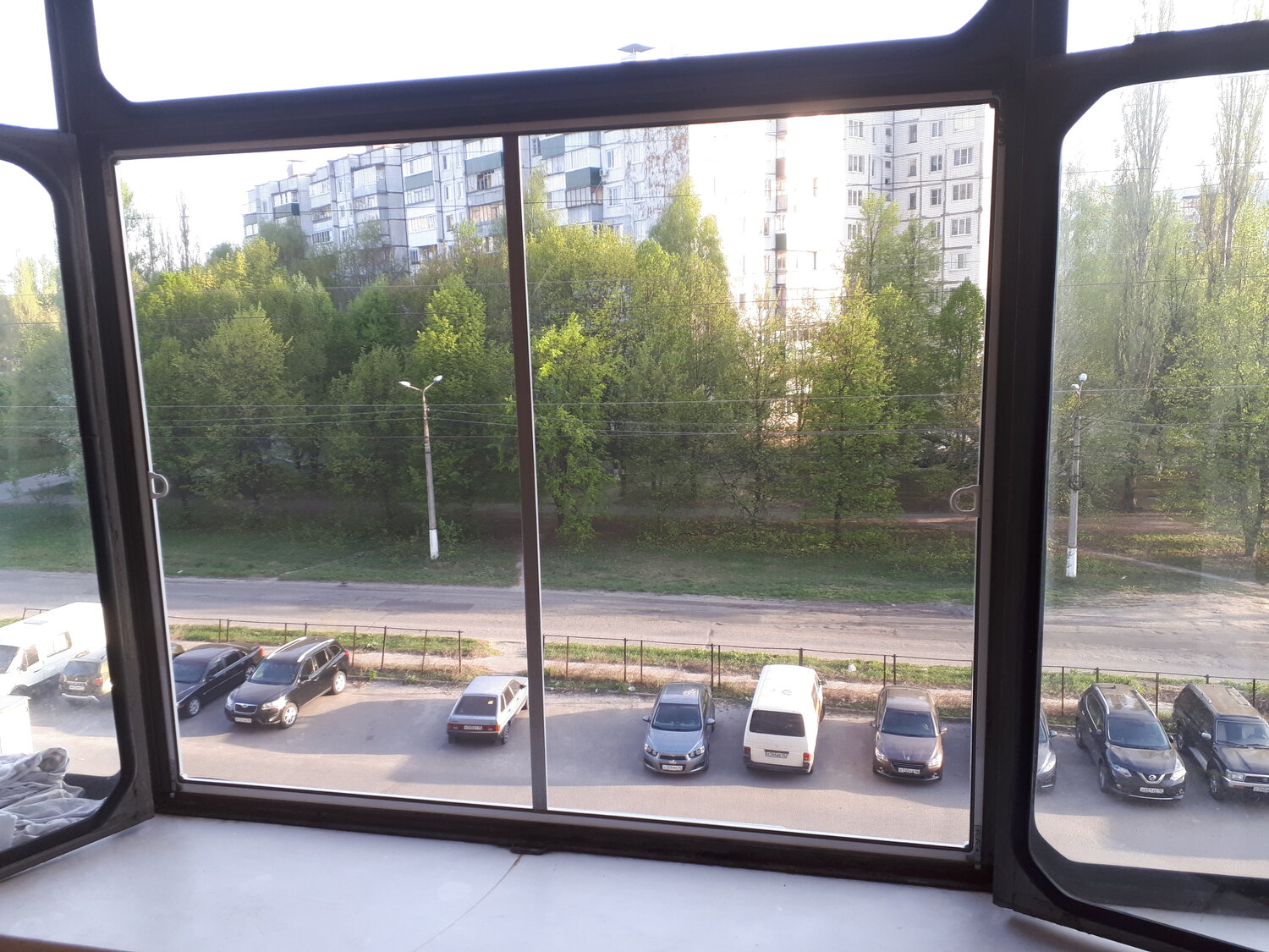 окна, вид из окна, жилой комплекс, из окна, лоджия