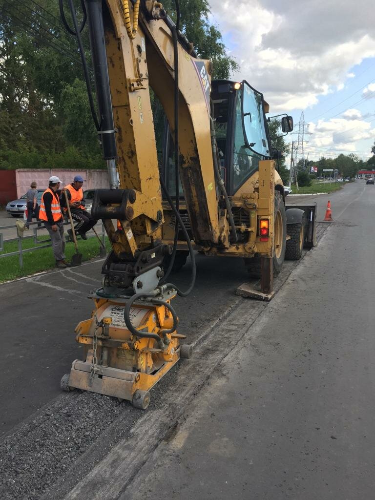 дорожная фреза jcb, спецтехника экскаватор, экскаватор, дорожная фреза, спецтехника