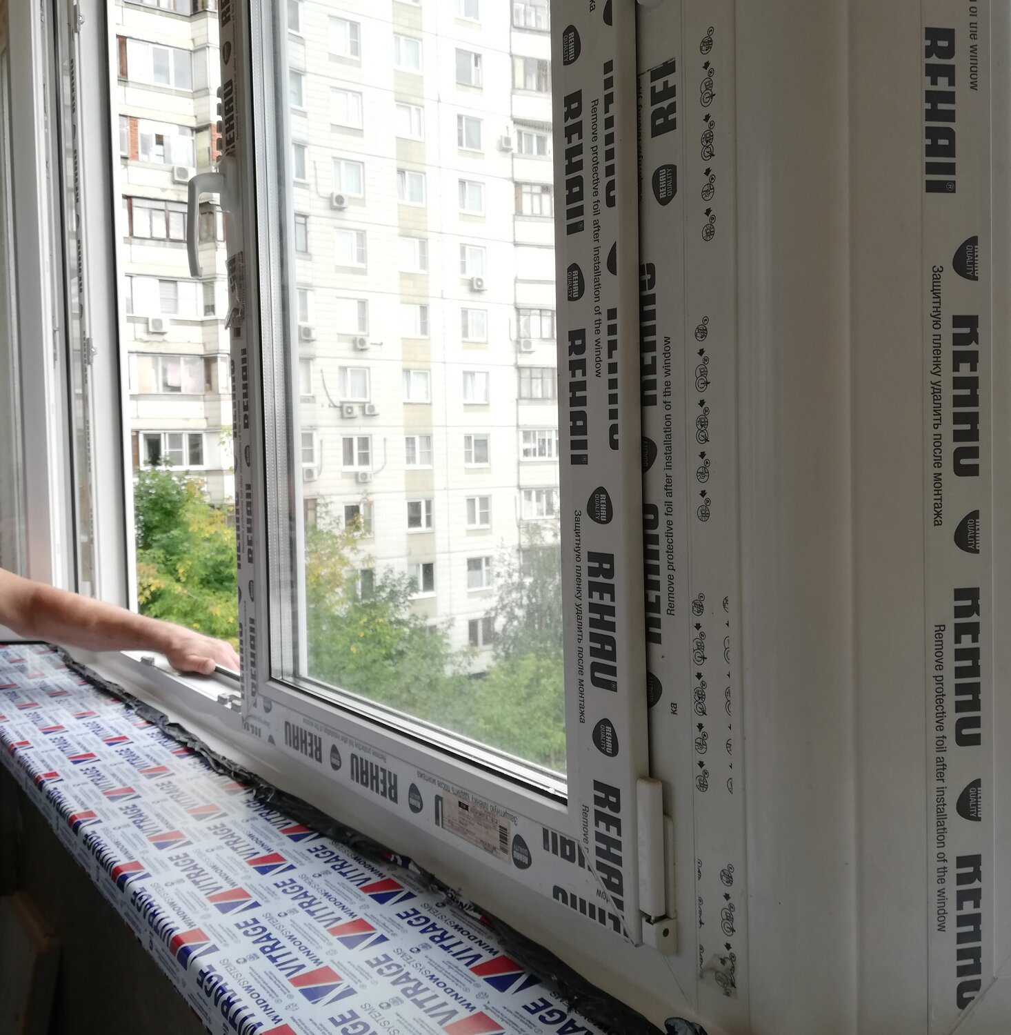 пластиковое окно, окна, производитель окон rehau, лоджия, пластиковые окна рехау