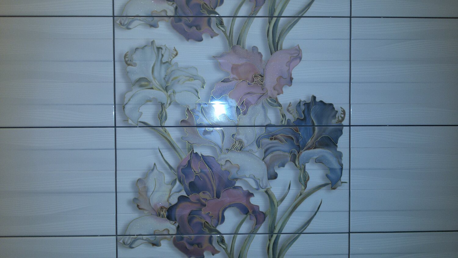 панно intercerama batik п83071, плитка батик интеркерама, керамическая плитка батик, плитка батик, batik плитка интеркерама