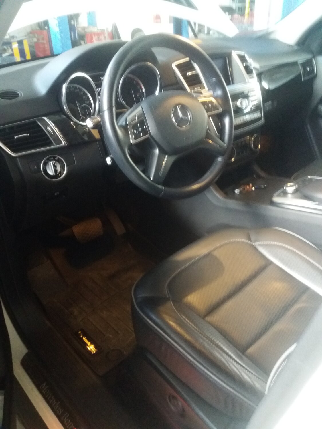 автомобиль, авто, toyota highlander u50 салон, внедорожники, Mercedes-Benz M-klasse III (W166)