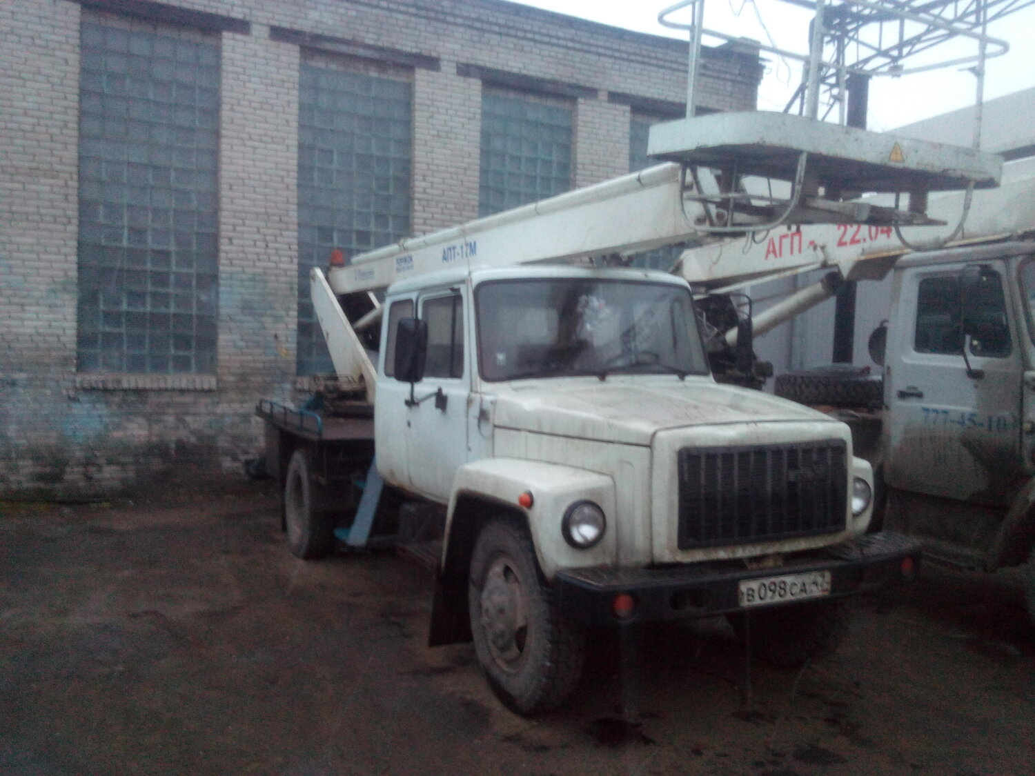 автовышка ап-18-10 на базе газ 33-09, газ 3307 автовышка, газ 3307 автовышка агп-18, автовышка газ-3307 апт 17м, газ 3307 агп