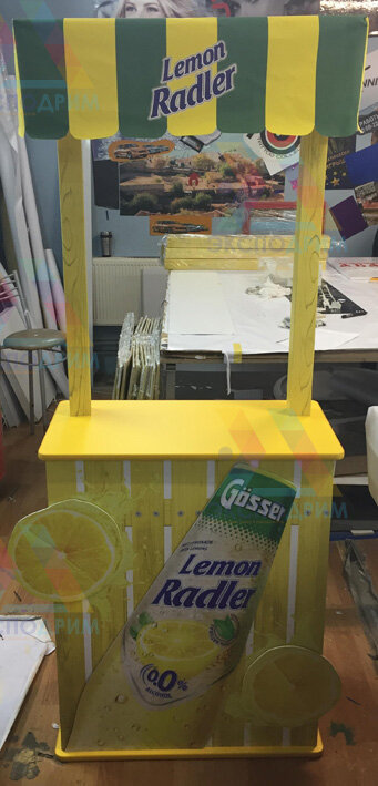 lemonade stand, продукция, сделаем, прилавок для кукурузы, leroy merlin.it