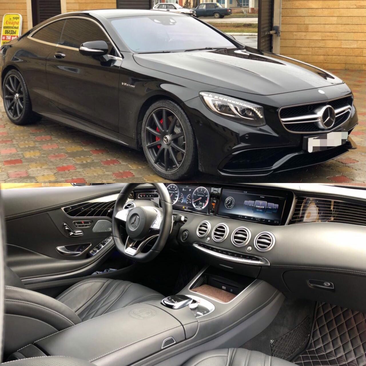 автомобиль, авто, mercedes-benz s-класс, mercedes s-класс w222 / c217 купе 2-дв., мерседес s 63 амг купе салон